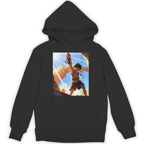 David And Goliath Bible Book Samuel King David Anime Manga Unisex Hoodie - Bookorys DE