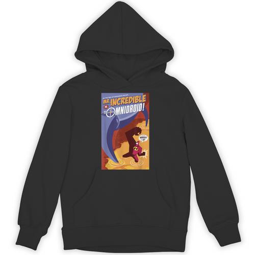 Disney Pixar The Incredibles Omnidroid Comic Book Cover Unisex Hoodie - Bookorys CA