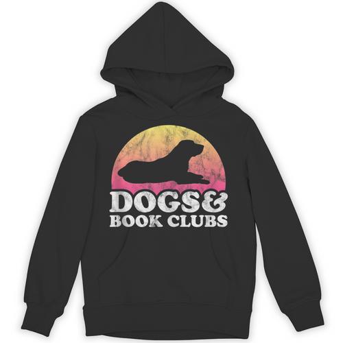 Dogs And Book Clubs Or Women's Dog And Book Club Unisex Hoodie - Bookorys
