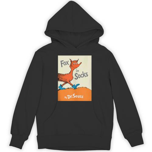 Dr Seuss Fox In Socks Book Cover Unisex Hoodie - Bookorys