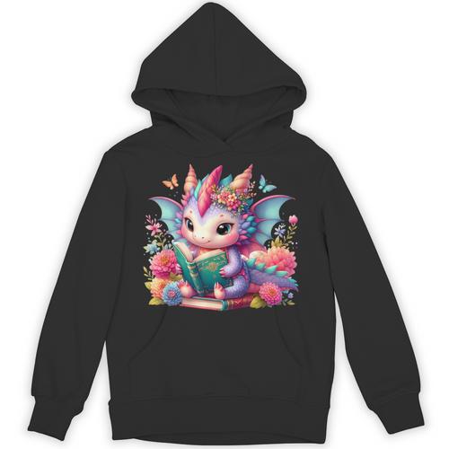 Dragon Book ShirtReading Bookworm Please I'm a Book Dragon Unisex Hoodie - Bookorys CA
