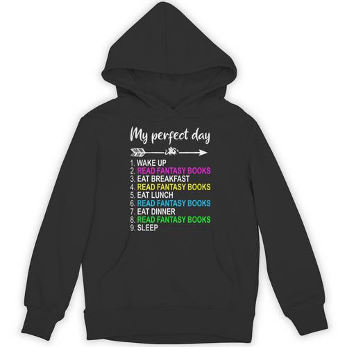 Fantasy Books Shirt Perfect Day Reading Fantasy Lover Unisex Hoodie - Bookorys