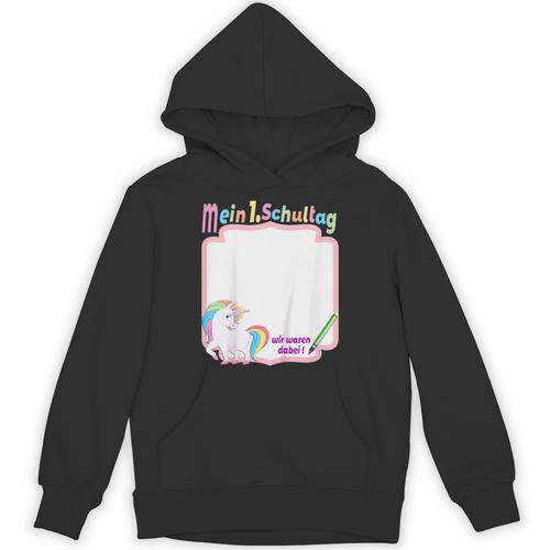 First Day Of School 2021 Guest Book Unicorn Unicon Unisex Hoodie - Bookorys DE
