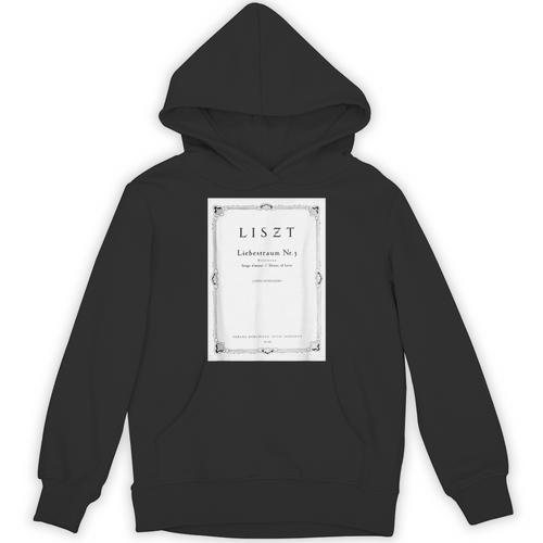 Franz Liszt Dream Of Love Vintage Book Cover Unisex Hoodie - Bookorys CA