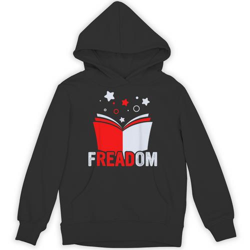 Freadom I Read Banned Books Banned Books Week Librarian Unisex Hoodie - Bookorys