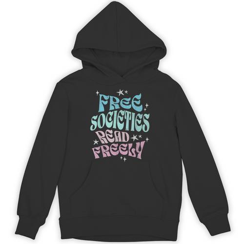 Free Societies Read Freely I Read Banned Books For Men Women Unisex Hoodie - Bookorys