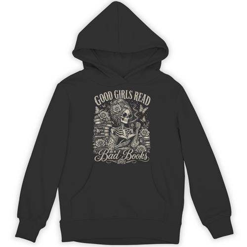 Good Girls Read Bad Books Smut Reader Dark Romance Unisex Hoodie - Bookorys