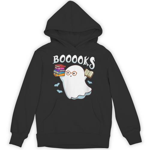 Halloween Books Librarian English Teacher Reader Reading Unisex Hoodie - Bookorys UK
