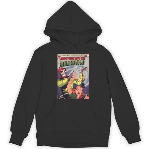 Halloween Horror Vintage Voodoo Comic Book Retro Scary Unisex Hoodie - Bookorys