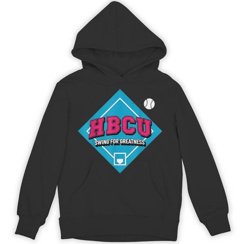 HBCU Swing For Greatness Baseball Softball College Apparel Unisex Hoodie - Sportilla