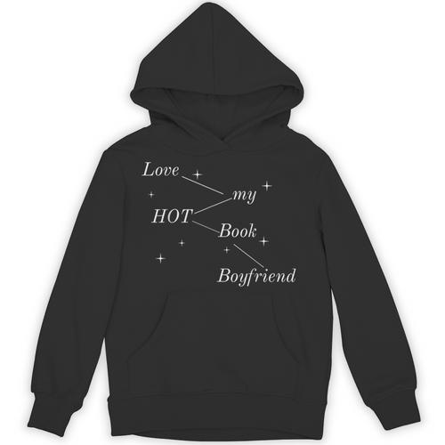 Hot Book Boyfriend Booklover Reader Fan Girl Unisex Hoodie - Bookorys DE
