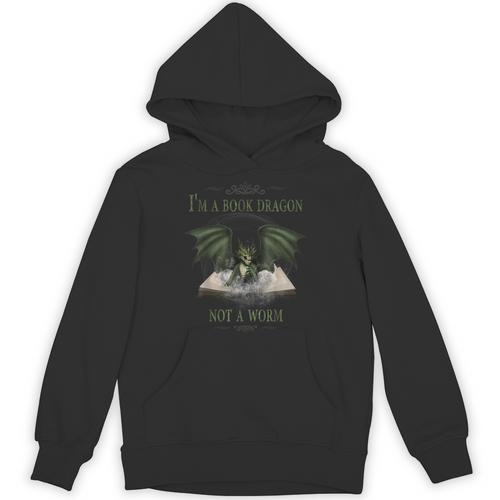I'm A Dragon Not A Worm Book Unisex Hoodie - Bookorys AU