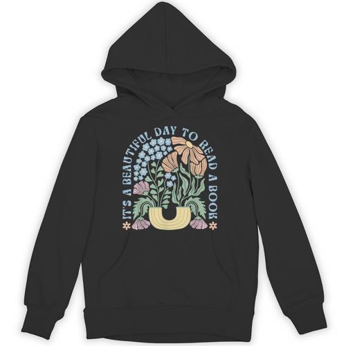 It's A Beautiful Day To Read A Book Librarian Book Lover Unisex Hoodie - Bookorys AU