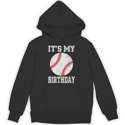 It’s My Birthday Baseball Vintage Style Unisex Hoodie - Sportilla