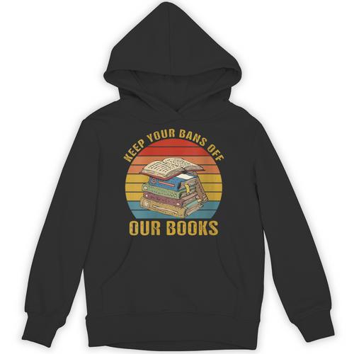Keep Your Bans Off Our Books Booker Apparel Unisex Hoodie - Bookorys