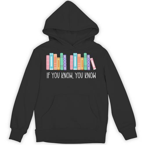 If You Know You Know 6 7 Six Seven Meme Teacher Book Lover Unisex Hoodie - Bookorys DE