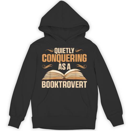 Librarian Book Reader Booktrovert Reading Unisex Hoodie - Bookorys AU