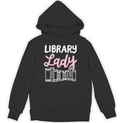 Librarian Library Books Reading Reader Unisex Hoodie - Bookorys AU