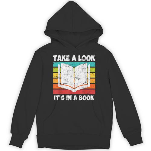 Take a Look Its In a Book Unisex Hoodie - Bookorys CA