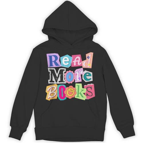 Magazine Letters Read More Books Unisex Hoodie - Bookorys DE