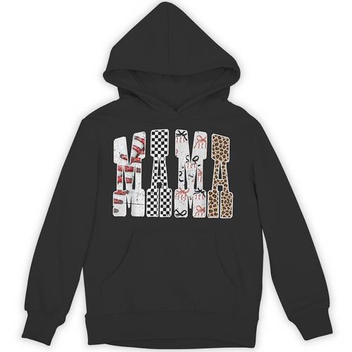 Mama Baseball Season Happy Game Day Trendy Sports Mom Unisex Hoodie - Sportilla
