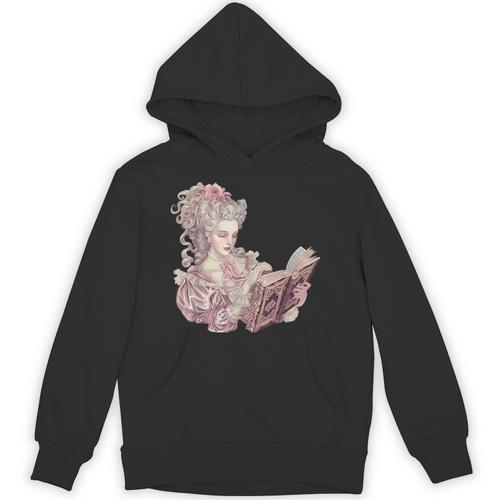 Marie Antoinette Reading A Book Unisex Hoodie - Bookorys UK