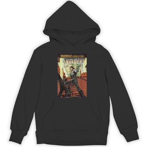 Marvel Comixology Invaders War Ghost Comic Book Cover Unisex Hoodie - Bookorys