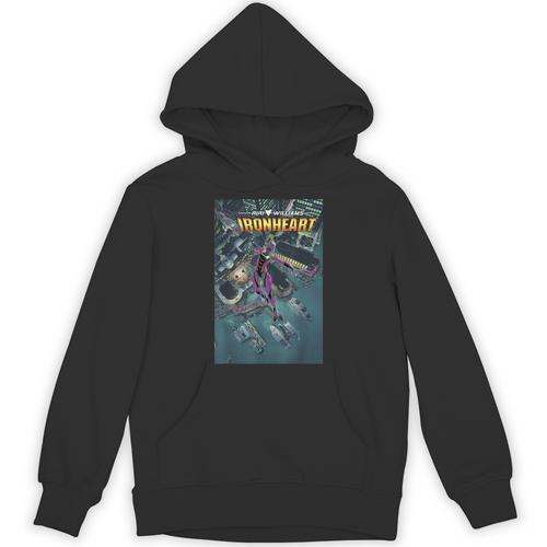 Marvel Comixology Ironheart Issue 3 Comic Book Cover Unisex Hoodie - Bookorys