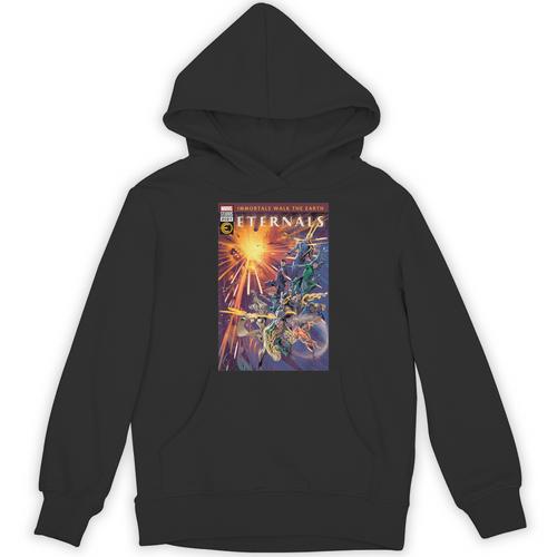 Marvel Eternals Comic Book Cover Immortals Walk The Earth Unisex Hoodie - Bookorys CA