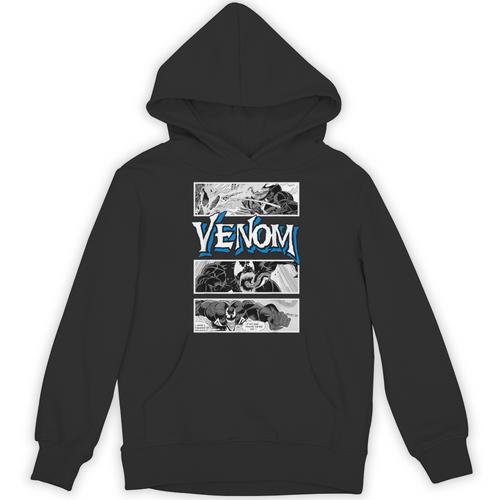 Marvel Venom Comic Book Illustrations Panel Graphic T-Shirt Unisex Hoodie - Bookorys DE