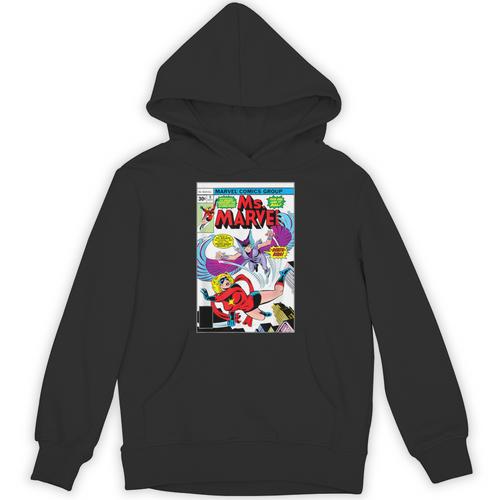Marvel X-Men Ms Marvel Vs Death-Bird Comic Book Cover Unisex Hoodie - Bookorys