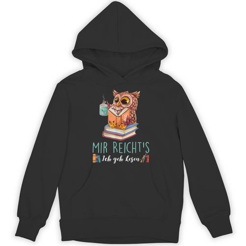 Mir Reicht's Ich Geh Resen Books Reading Fan Bookworm Owls Unisex Hoodie - Bookorys DE