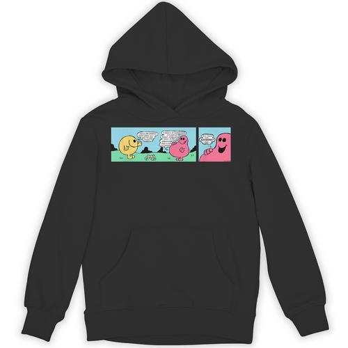 Mr Men Mr Greedy Retro Comic Book Colourful Unisex Hoodie - Bookorys