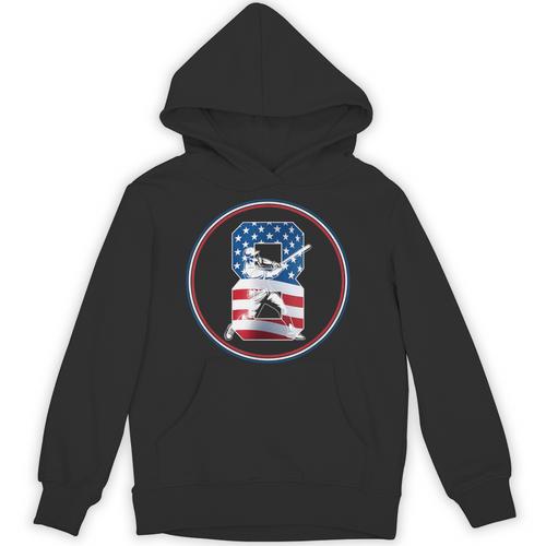 Number 8 Years Baseball 8TH Birthday Unisex Hoodie - Sportilla