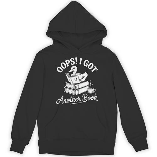 Oops I Got Another Book Goose Goose Reader Unisex Hoodie - Bookorys