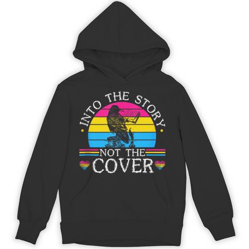 Pansexual Pride Genderqueer Book Pun Pansexuality Pan Pride Unisex Hoodie - Bookorys
