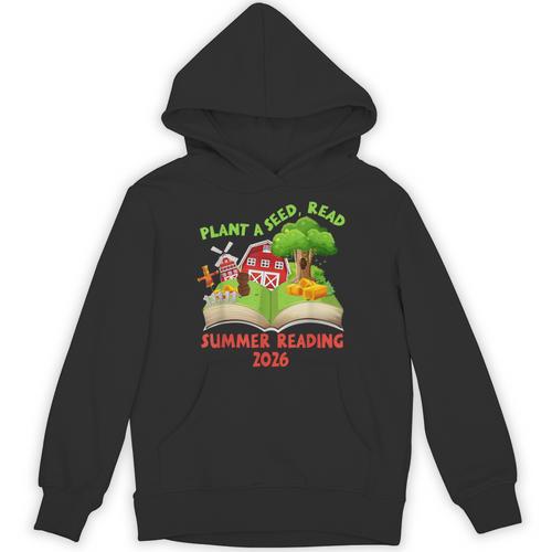 Plant A Seed Read Summer Reading 2026 Kids Library Book Farm Unisex Hoodie - Bookorys