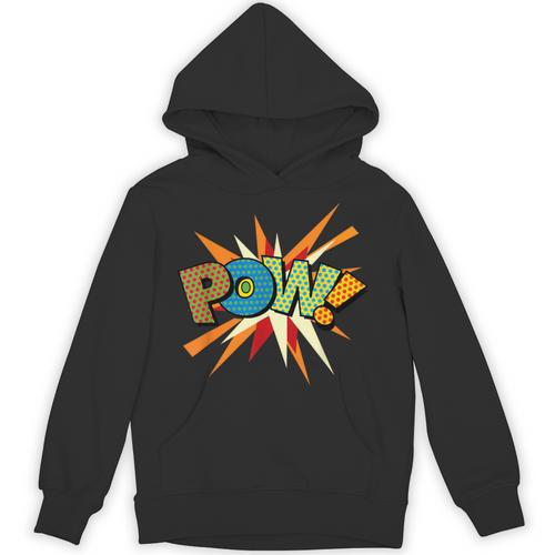 POW Colorful Comic Book Pop Art Fun Superhero Unisex Hoodie - Bookorys