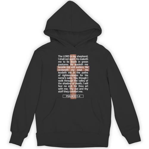 Psalm 23 The Book Of Psalms 23 Unisex Hoodie - Bookorys UK
