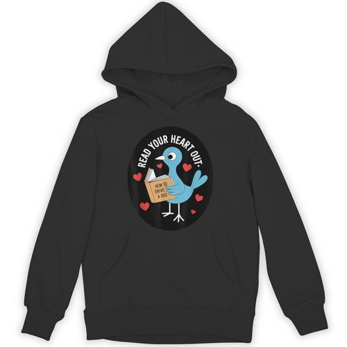 Read Your Heart Out How To Drive A Bus Book Lover Reading Unisex Hoodie - Bookorys DE