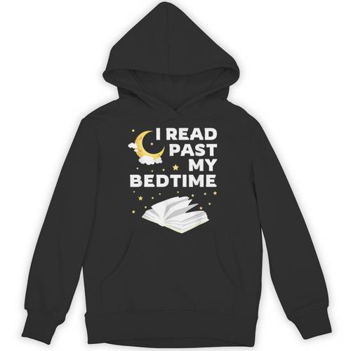 I Read Past My Bedtime Shirts For Book Reader Unisex Hoodie - Bookorys AU