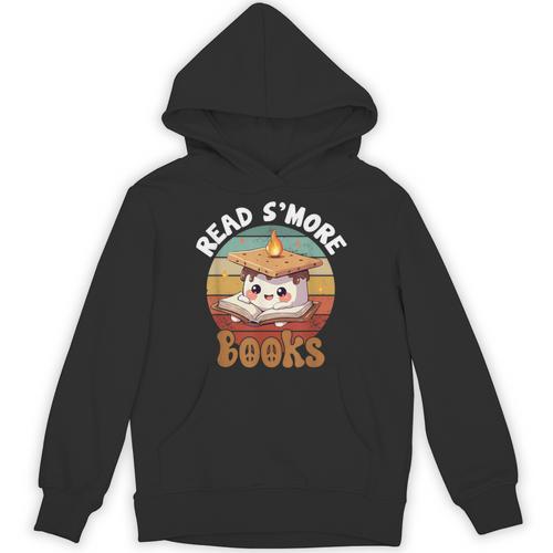 Read S'More Book Marshmallow Book Reading Lover Unisex Hoodie - Bookorys