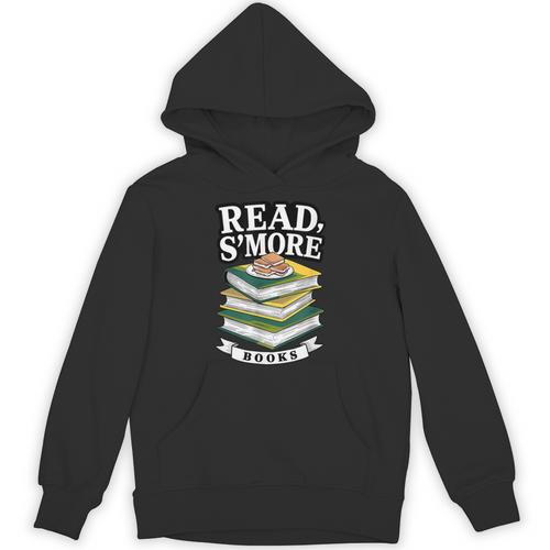 Read S'More Books Marshmallow Reading Smores Unisex Hoodie - Bookorys