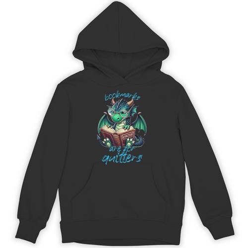 Reading Bookmarks Are For Quitters Book Mark Unisex Hoodie - Bookorys