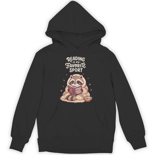 Reading Is My Favorite Sport Book Lover Men Women Unisex Hoodie - Bookorys DE