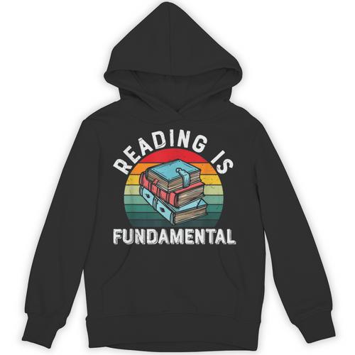 Reading Is Fundamental Book Readers Apparel For Women Men Unisex Hoodie - Bookorys CA