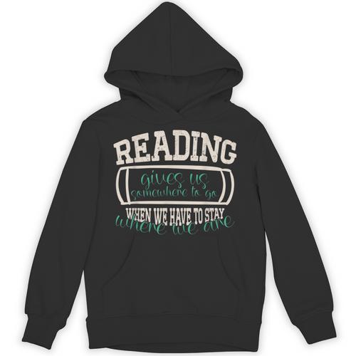 Reading Gives Us I Reading Libraries And Book Lovers Unisex Hoodie - Bookorys DE