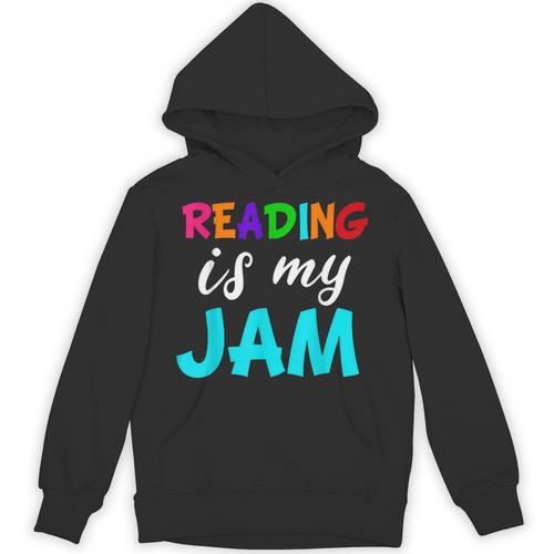 Reading Is My Jame Bookworm Books Teacher Bibliophile For Men Women Kids Unisex Hoodie - Bookorys