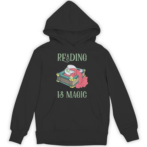 Reading Is Magic Book Reader Unisex Hoodie - Bookorys AU
