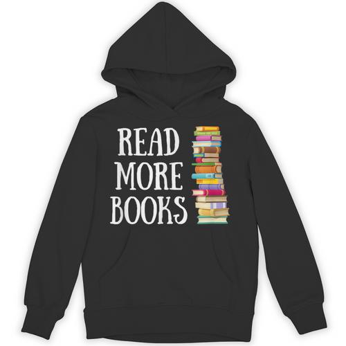 Reading Reader Read More Books Librarian Literature Teacher Unisex Hoodie - Bookorys UK